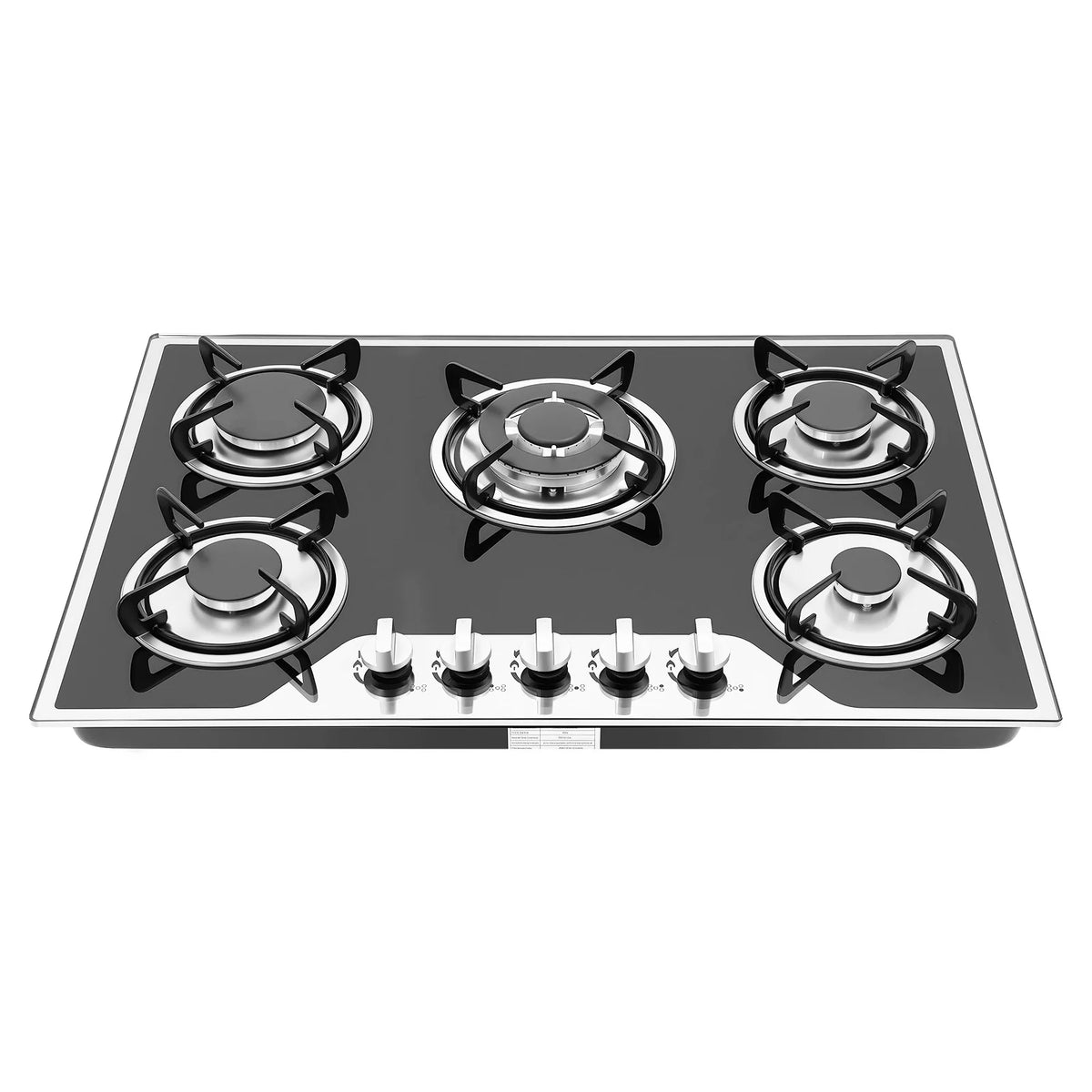 Burners Built-In Gas Stove Dual Fuel Ng/Lpg Convertible