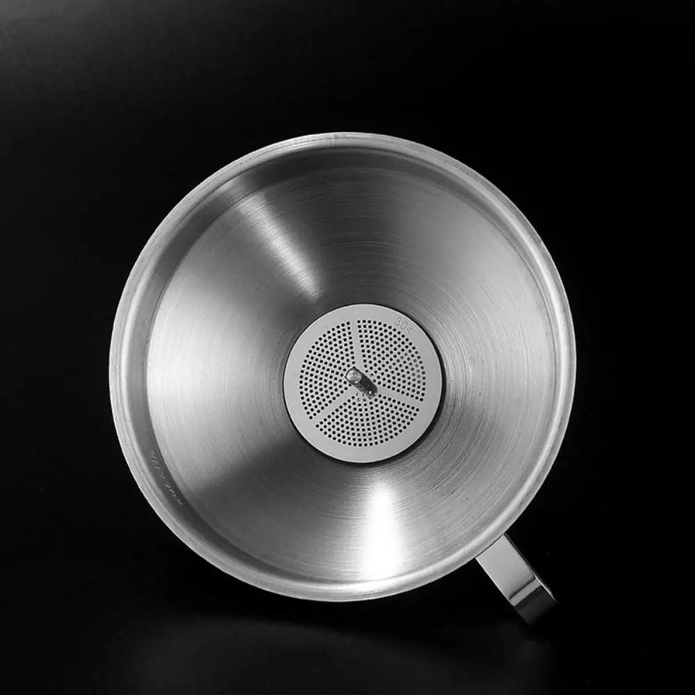 Stainless Steel Funnel Oil Liquid Metal Funnel Detachable