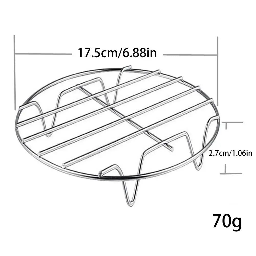 Round Cooling Rack Stainless Steel Cooking Steaming Roasting