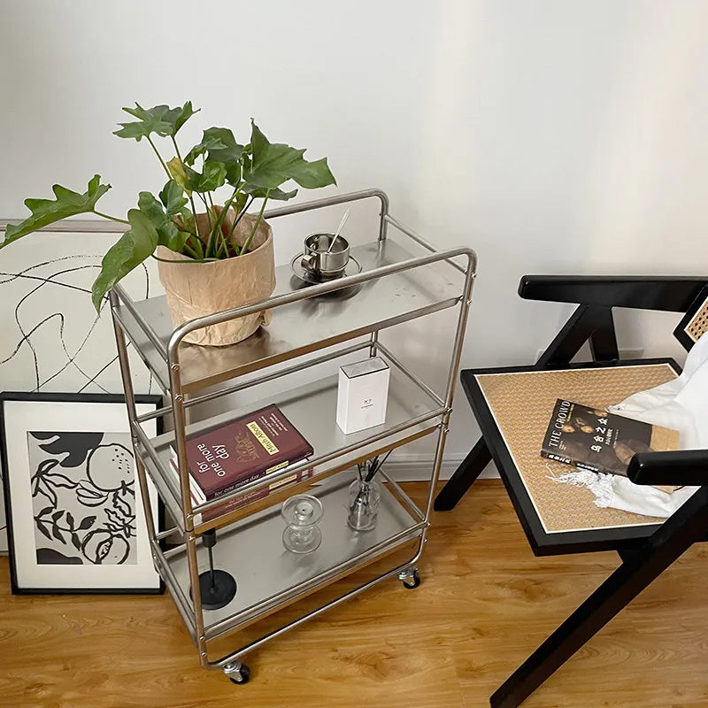 Momo Metal Shelf Ins Modern Sundries Multi-Layer Floor-To-Ceiling