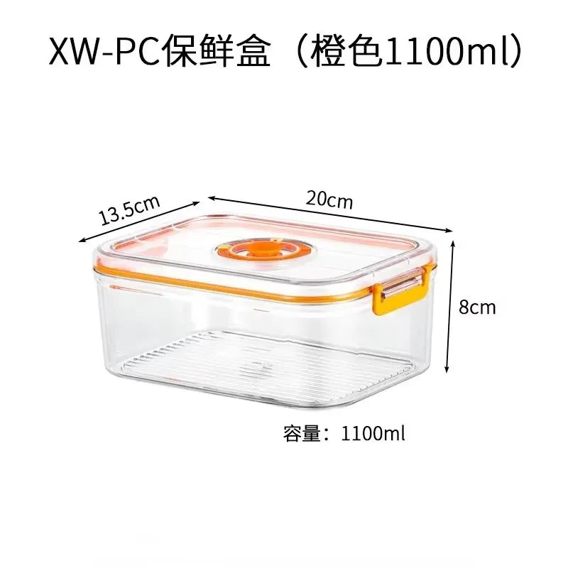 Vacuum Fresh-Keeping Box Refrigerator Sealed Canister