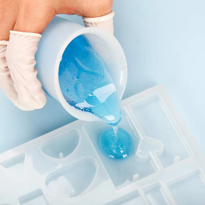 Silicone Mixing Measuring Cups Uv Resin Mold Paint