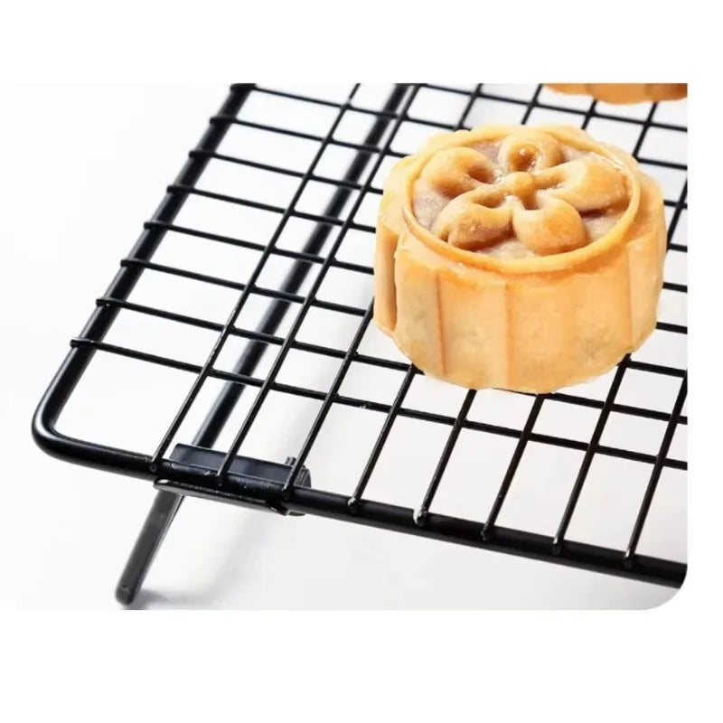 Baking Food Drying Net Black Folding Bread Rack