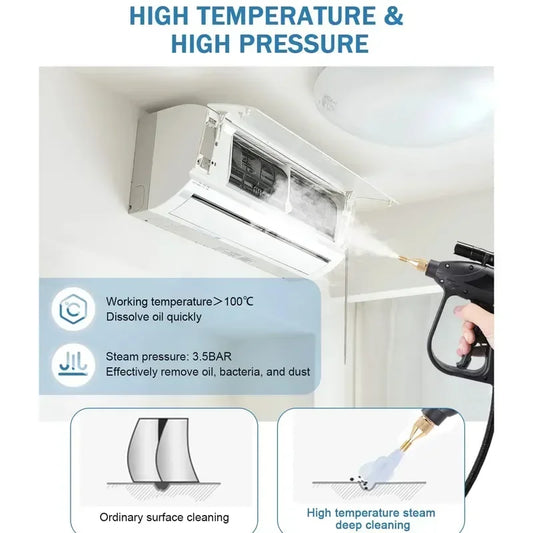 Pressurized Handheld High Steamer Cleaning Multipurpose Steam