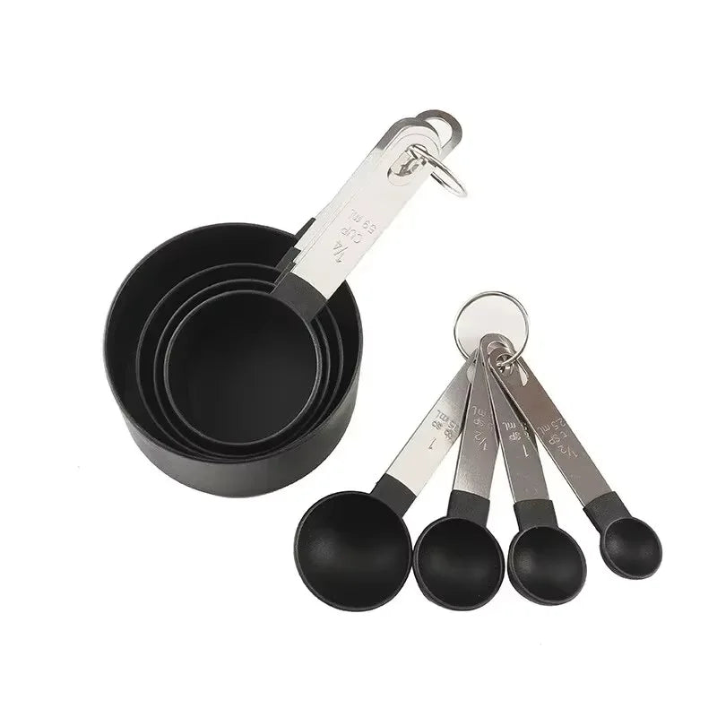 8pcs Measuring Cups Spoons Baking Cake Pastry Cooking