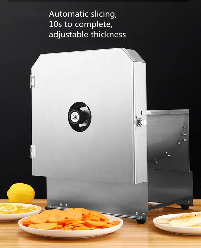 Commercial Fruit Slicer Stainless Steel Electric Slicer Lemon
