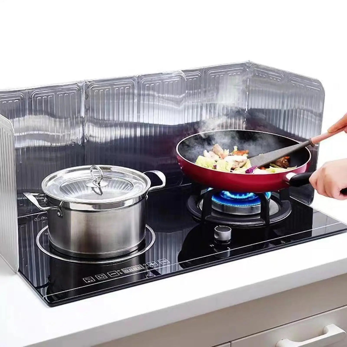 Stove Splatter Guard Nonstick Aluminum Foil Stovetop Splatter