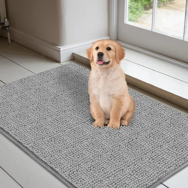 Pet Dog House Cat Doormats Muddy Paws Absorbent