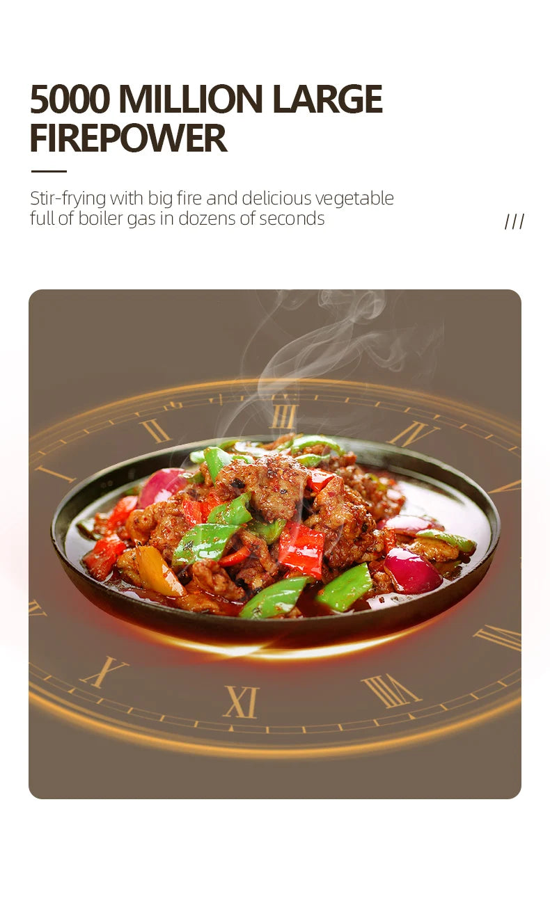 Robot Chef Commercial Automatic Intelligent Cooking Robot Gas