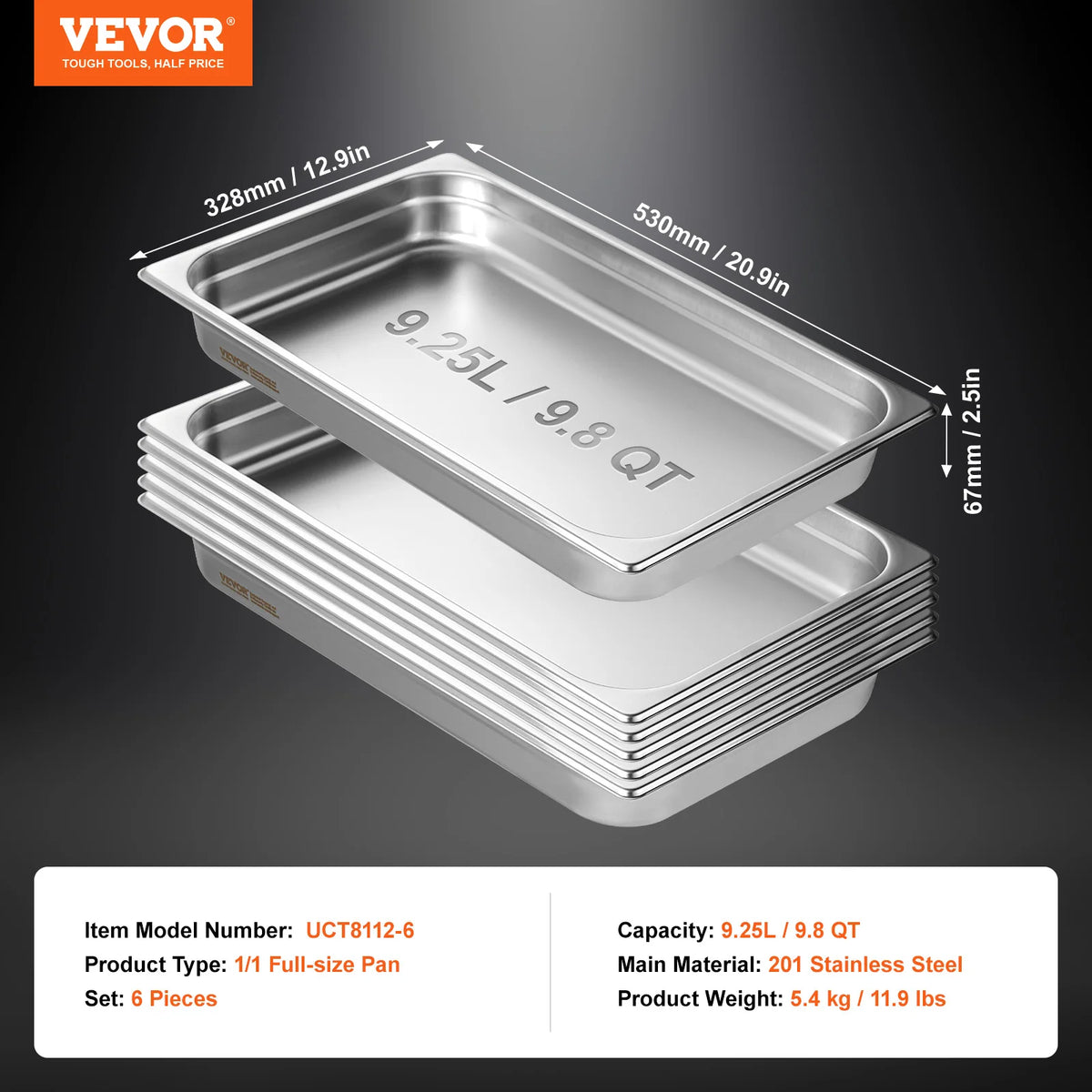 Succebuybuffet Chafing Dishes 5l-20l Gastronorm Pans Steam Table