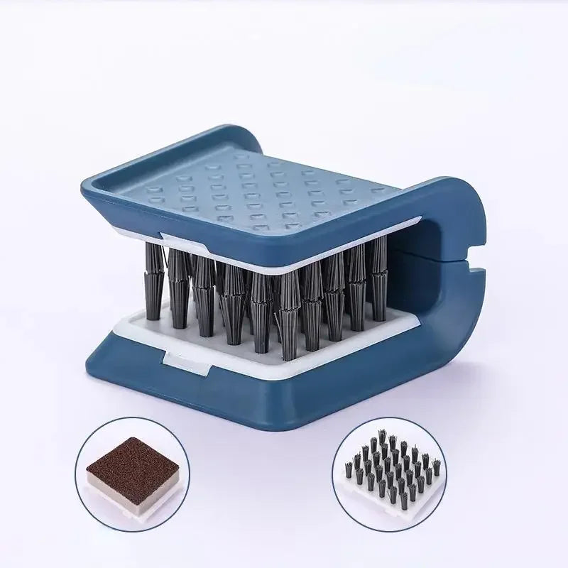 1pc Foldable Kitchenware Cleaning Brush U-Shaped Dinner Plate