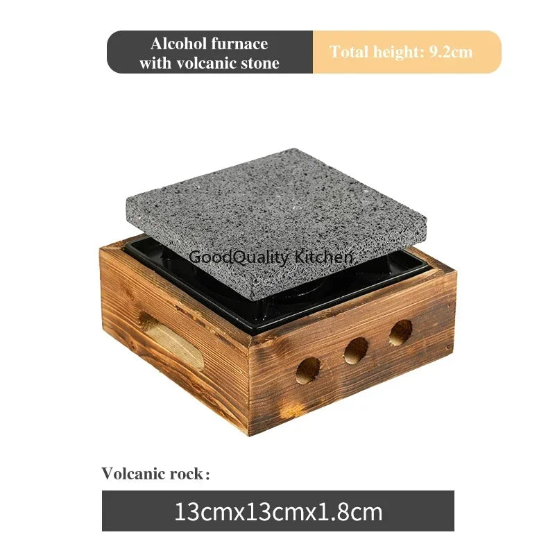 Japanese Barbecue Stove Beef Steak Plate High Temperature