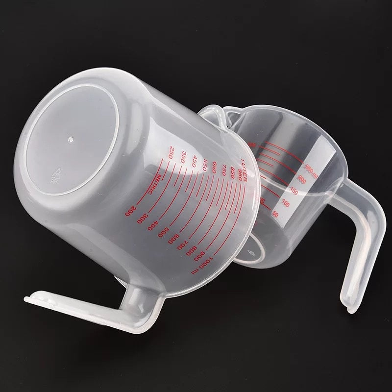 3pcs 250/500/1000ml Baking Liquid Measuring Cups Pvc Scale