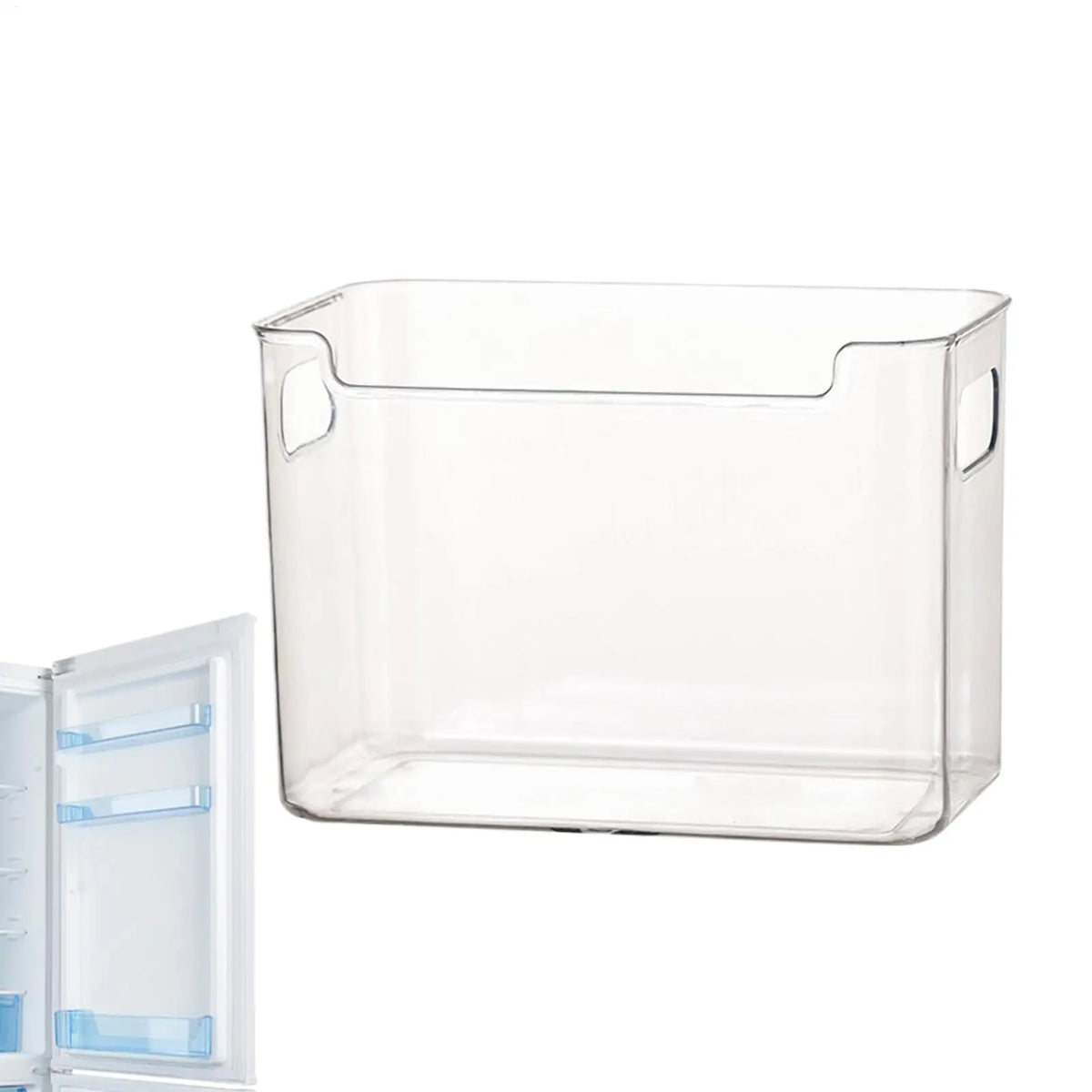 Stackable Clear Refrigerator Organizer Bins Freezer Pantry Food