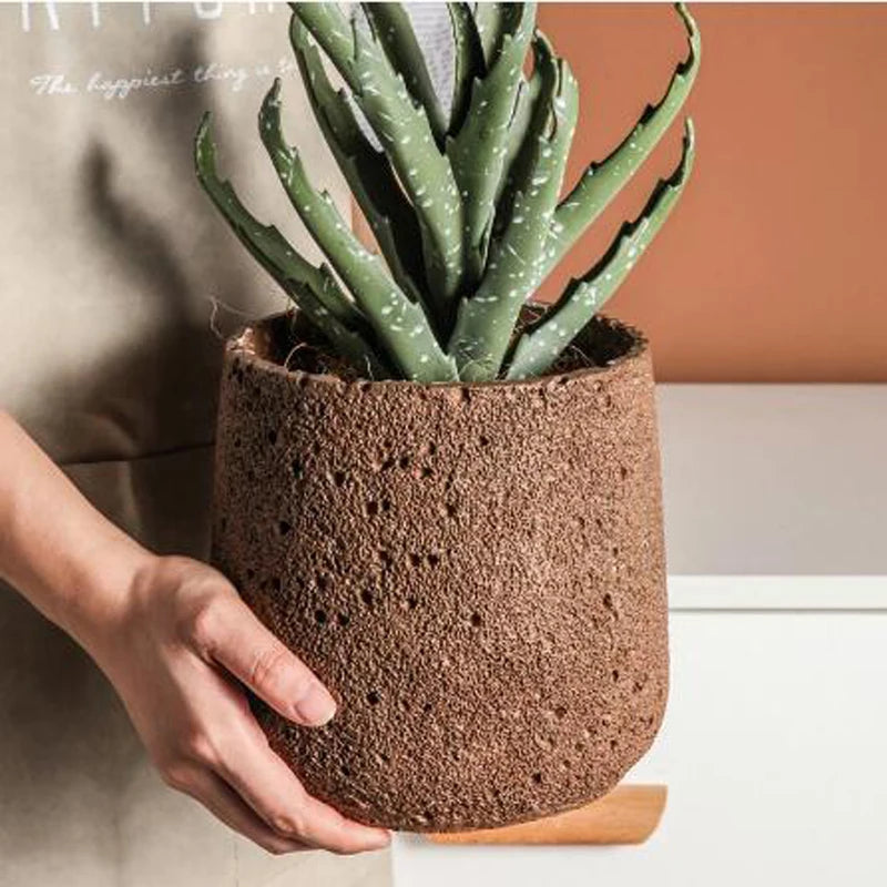 Cement Flowerpot Silicone Mold Nordic Style Simple Creative