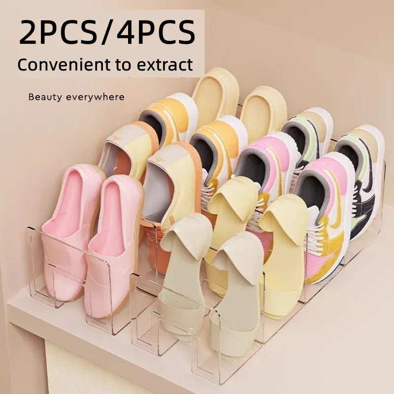Children Shoe Box Use Shoe Cabinet Storage Space