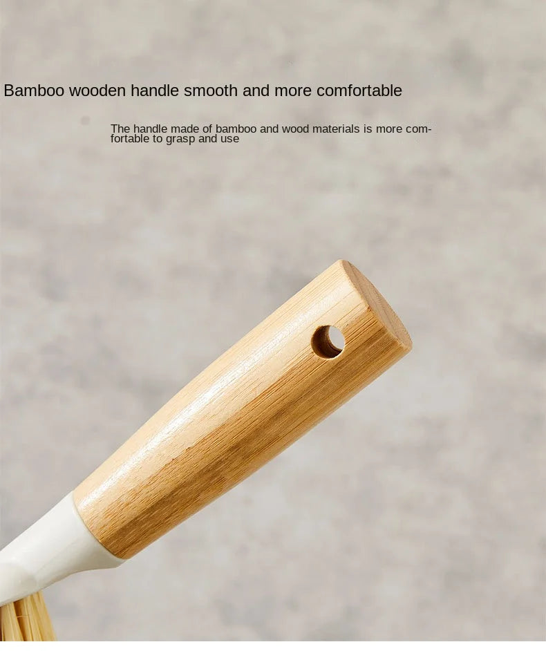 4136 Bamboo Handle Mini Brush Small Broom Gap