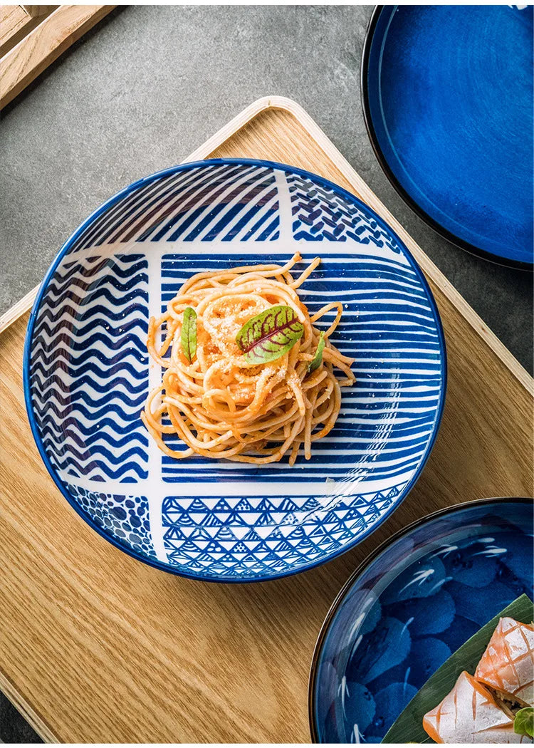 Japanese Ceramic Dish Deep Dish Restaurant Hotel Creative