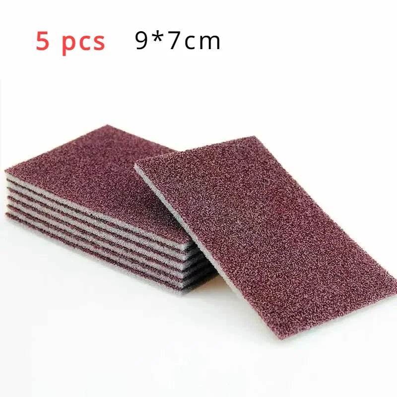 Melamine Sponge Scouring Pad Sandpaper Kitchenware Decoration