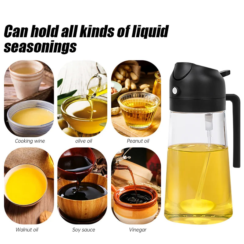 Oil Sprayer Oil Jar Can Pour Oil Spray