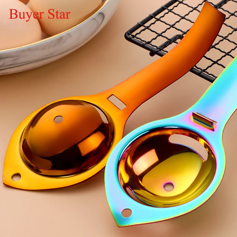 1pc Egg Separator Stainless Steel Egg Yolk White