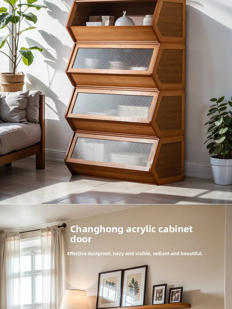 Bucket Cabinet Storage Cabinet Bedroom Living Room Bookshelf