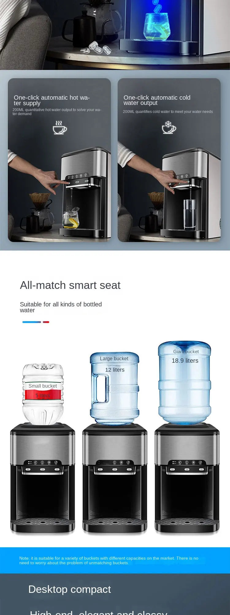 Drinking Water Ice Maker 48lbs Daily Ice Cube