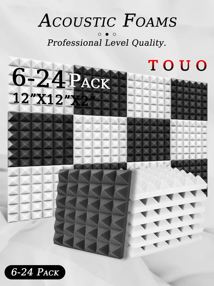 Touo Acoustic Foam 6-48 Sound Absorbing Sponge Pad