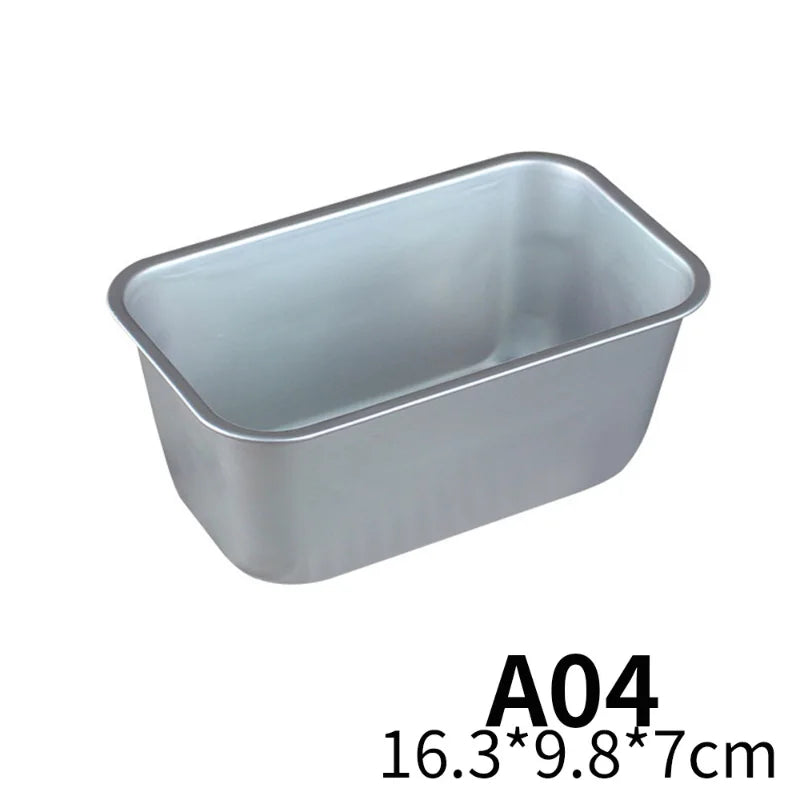 Size Aluminium Loaf Pan Rectangle Baking Cake Mold
