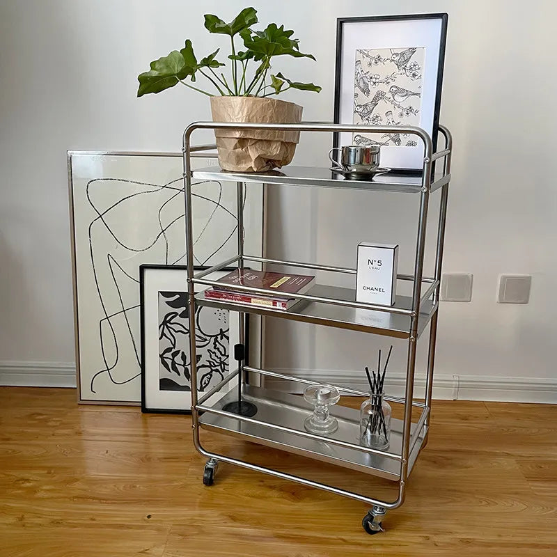 Momo Metal Shelf Ins Modern Sundries Multi-Layer Floor-To-Ceiling