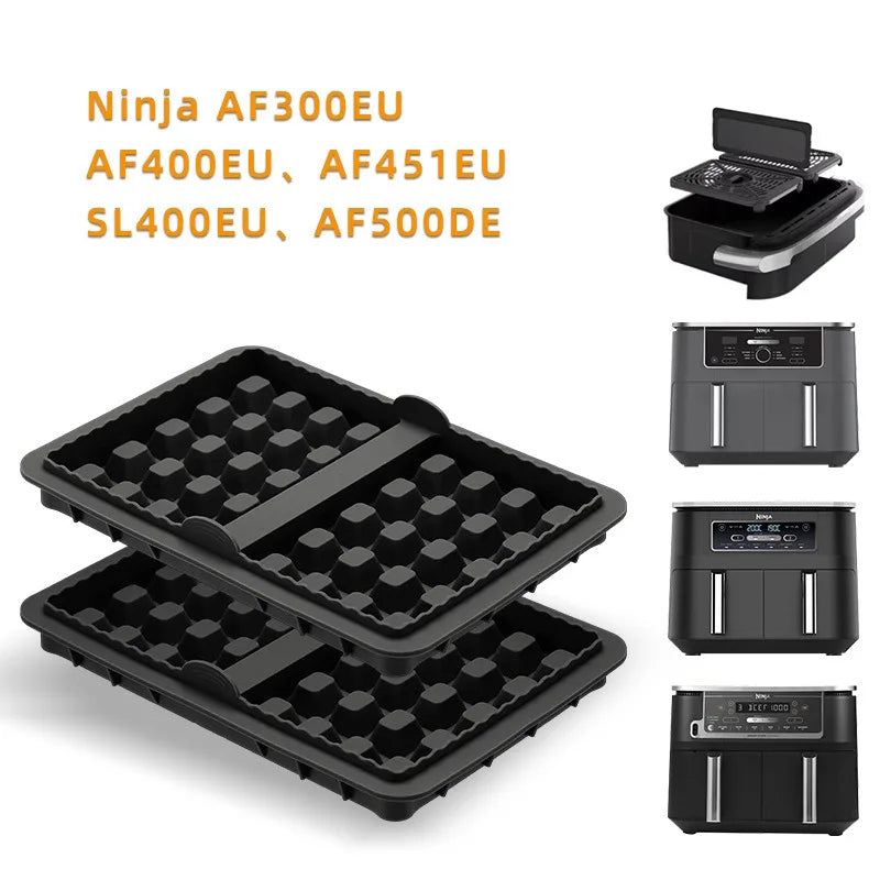 1-2pcs Silicone Waffle Mold Ninja Af400 Af451 Sl400