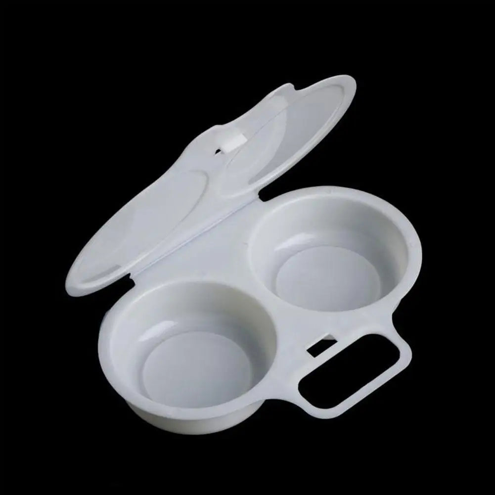 1/2pcs Food Grades Microwave Cooking Eggs Steamer Convenient