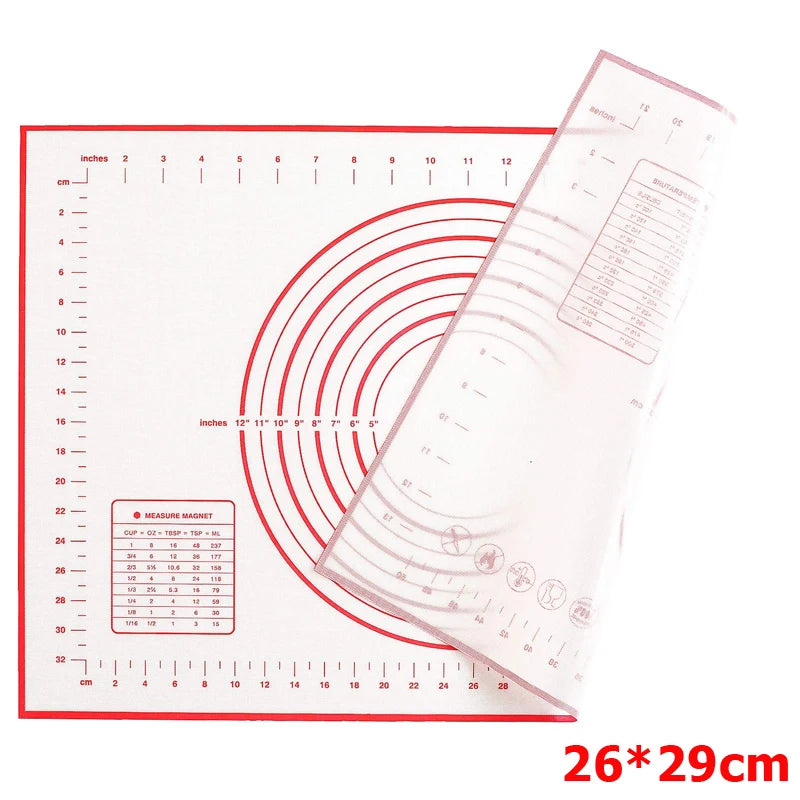 Silicone Baking Mat Non-Slip Pastry Mat Rolling Dough