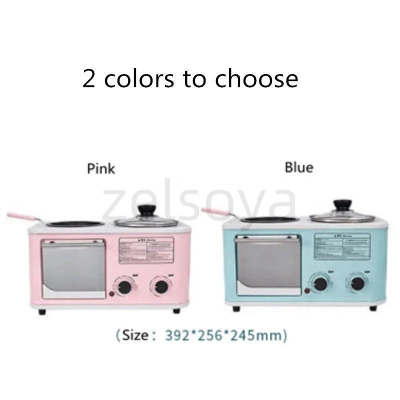 In Breakfast Machine Multi-Functional Toaster Small Baking