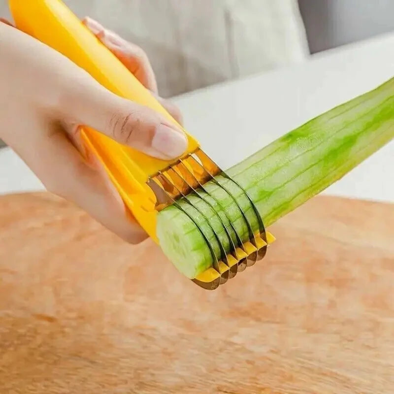 Vegetable Chopper Banana Cucumber Slicer Fruit & Vegetable