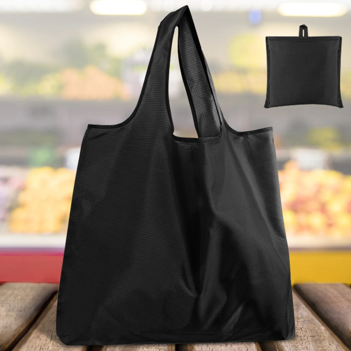 Reusable Grocery Bags Foldable Shopping Bags Machine Washable