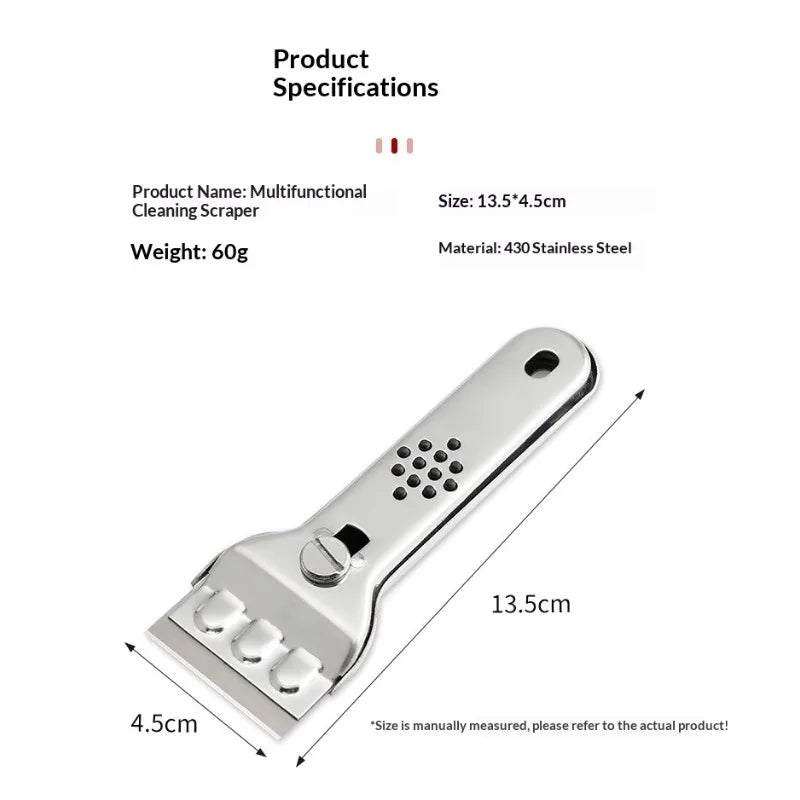 Cleaning Scraper Stainless Steel Dirt Remover Knife Tile