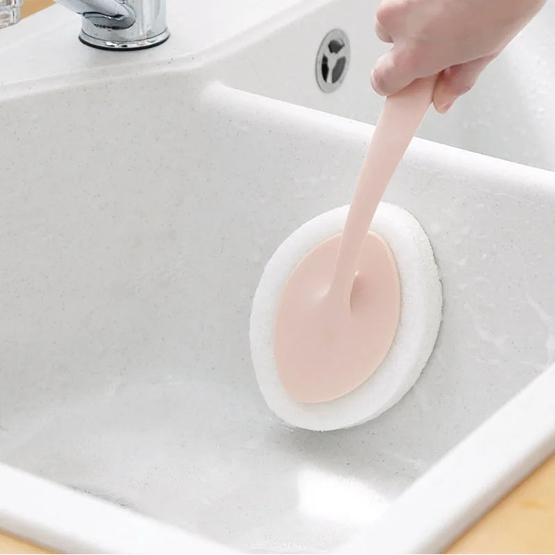 Long Handle Brush Eraser Magic Sponge Diy Cleaning