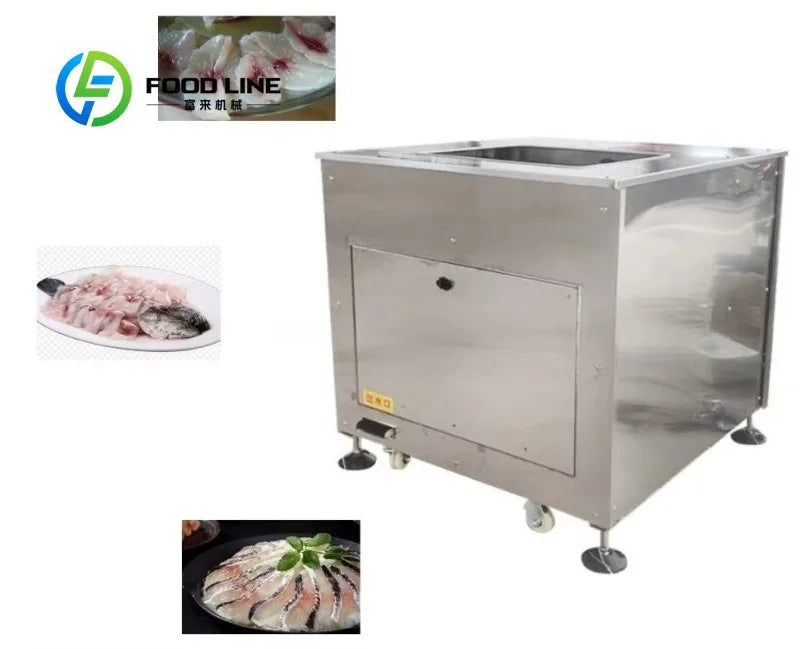 Salmon Fish Meat Slicing Slicer Squid Octopus Beef
