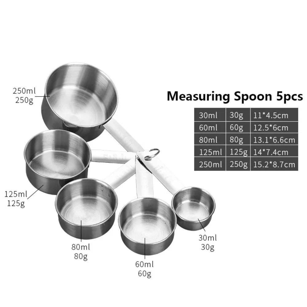 Food Grade Measuring Spoon Scale Stainless Steel Baking