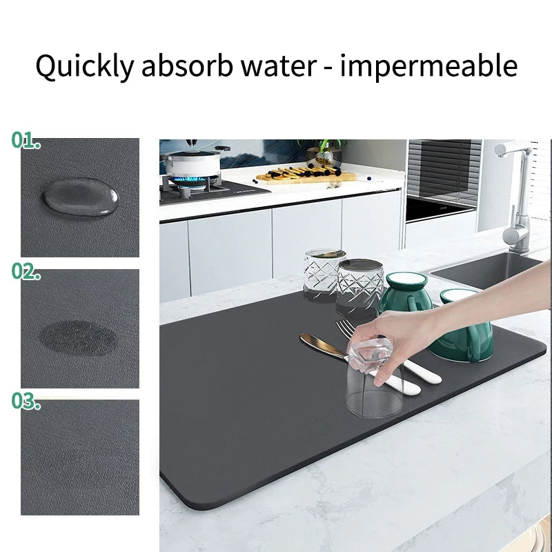 Super Absorbent Coffee Plate Large Absorbent Coffee Dish