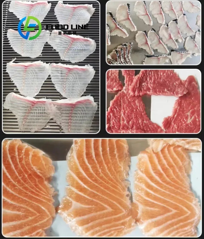 Salmon Fish Meat Slicing Slicer Squid Octopus Beef