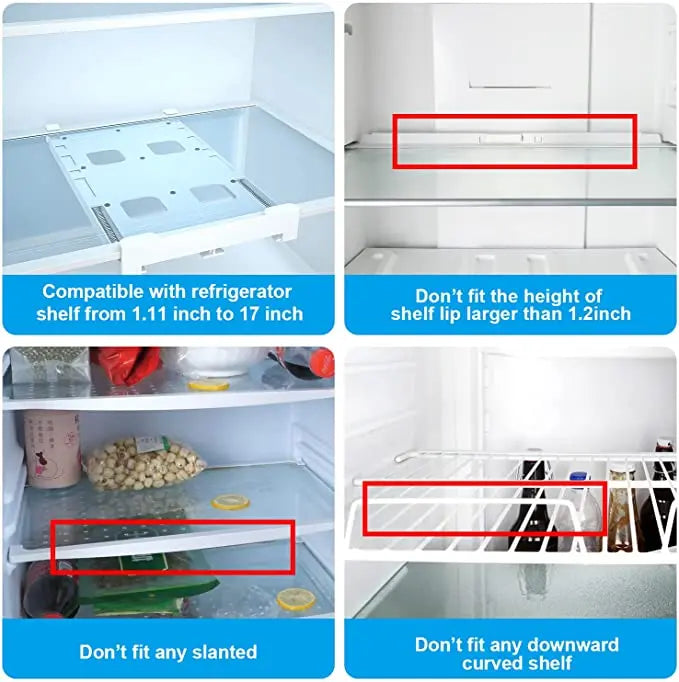 Refrigerator Storage Box Organizer Can Space-Saving Organizer Can