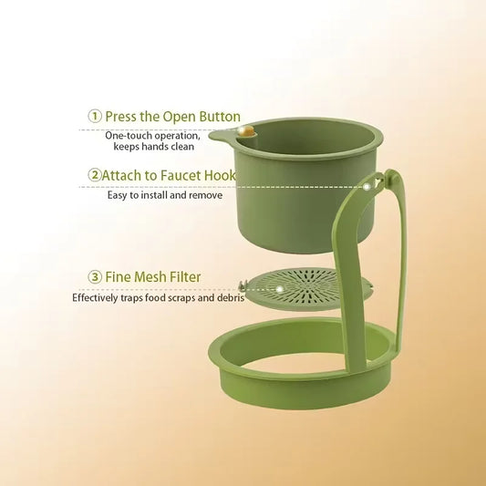 Multi-Functional Food Strainer Sink Organizer & Bathroom Use