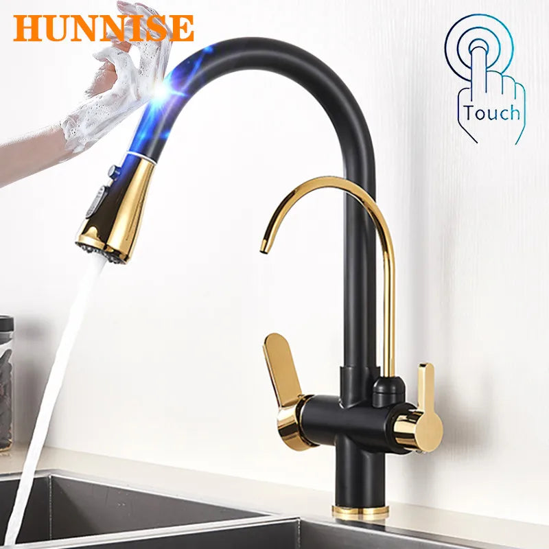 Ways Touch On Filter Faucets Of Pull Down