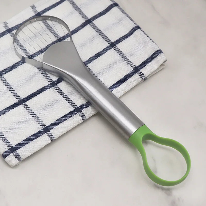 Avocado Slicer In Stainless Steel Avocado Cutter Peeler