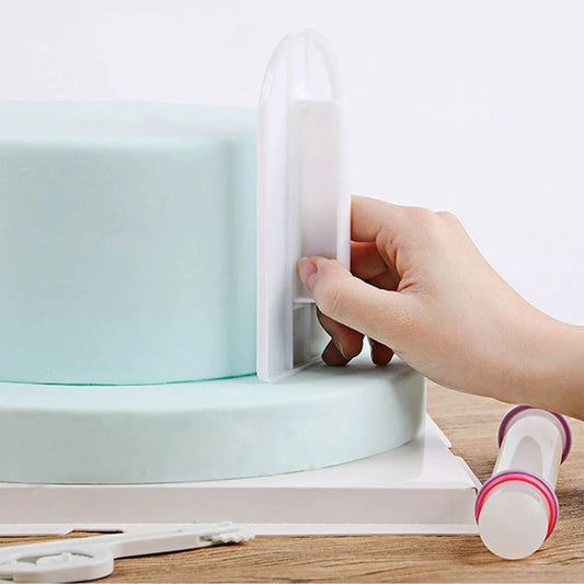 11pcs/Set Baking Cake Diy Paste Scraper Smoother Adjustable