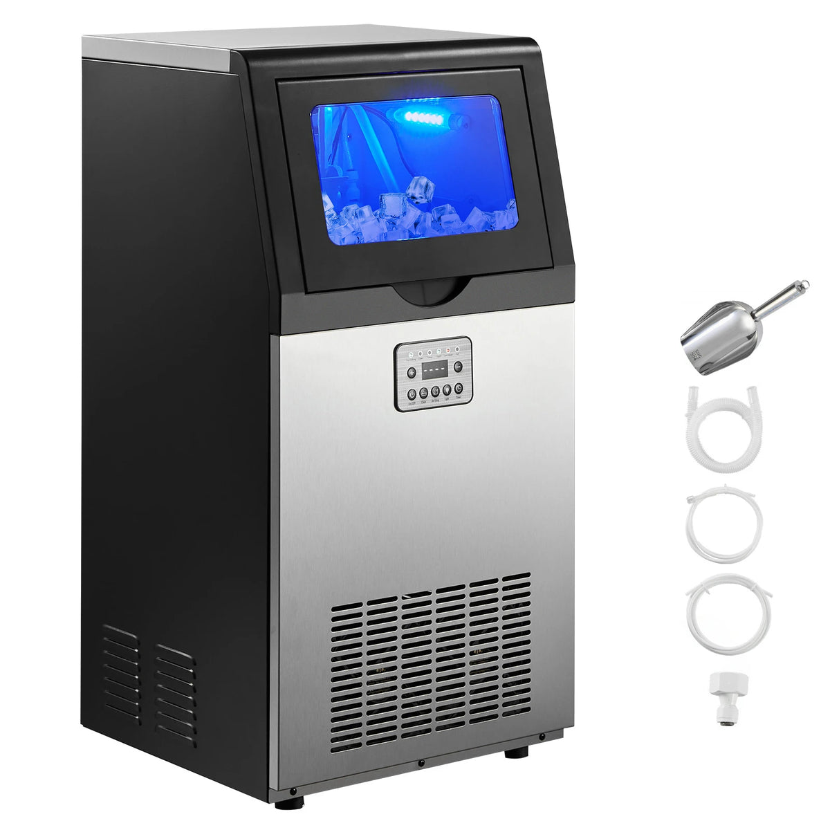 Succebuy Commercial Ice Maker Machine 120/150 Lbs/24h 30