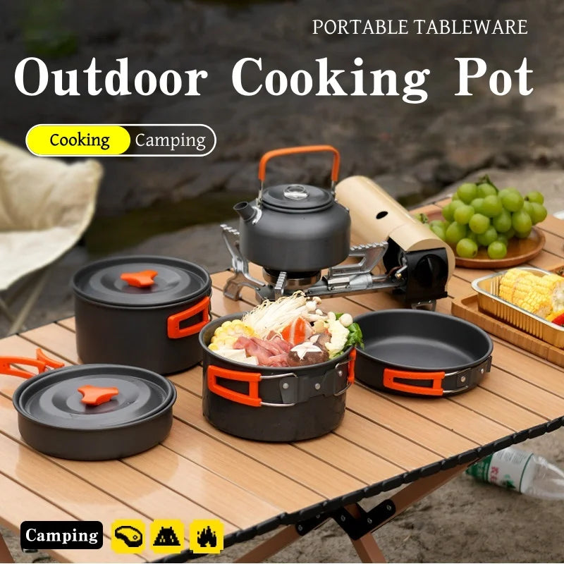 Outdoor Cooking Utensils Camping Cookware Water Heaters Tea
