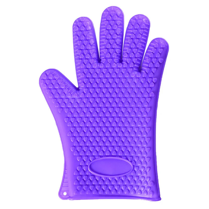 Baking Silicone Microwave Oven Gloves Bbq Grill Gloves